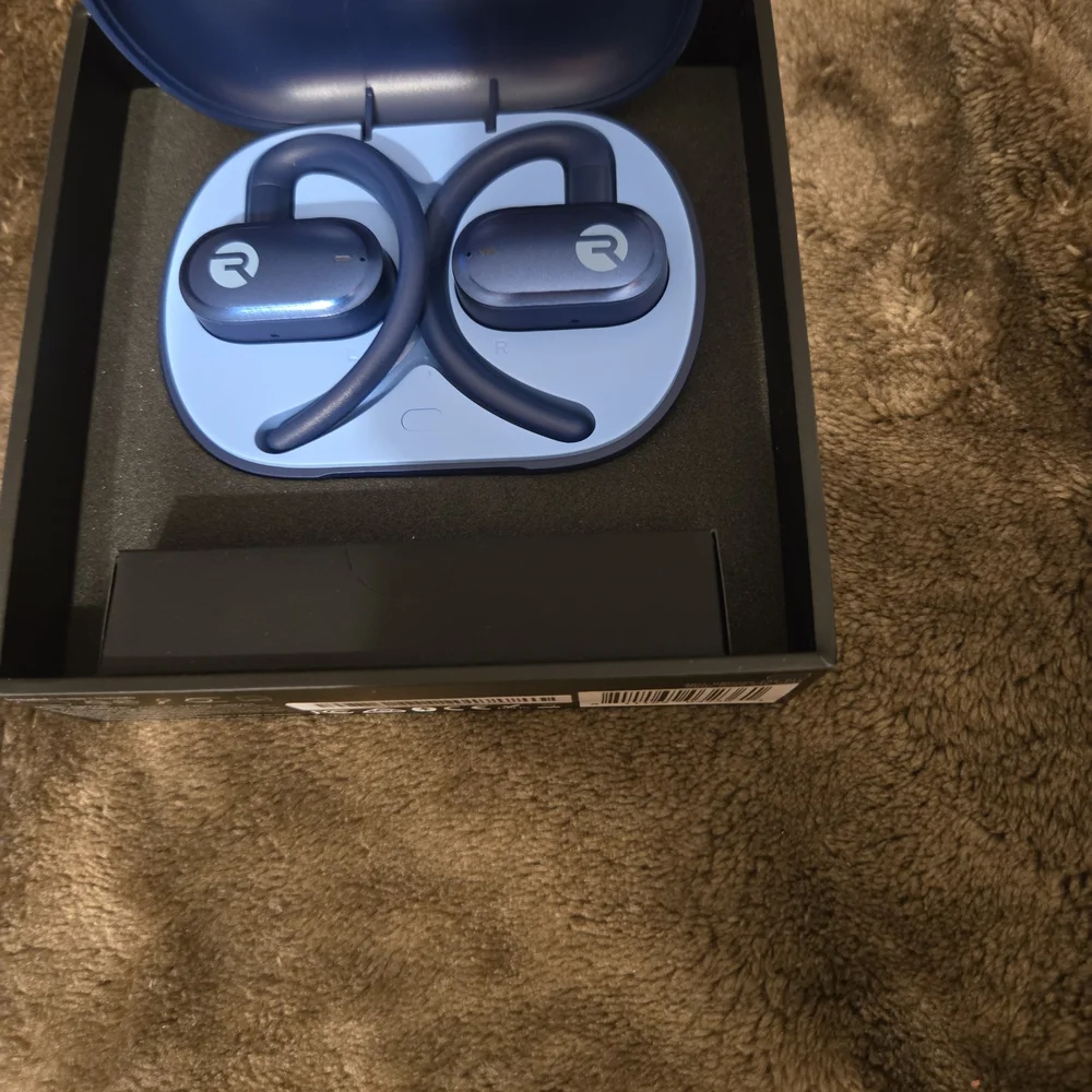 Wireless Earbuds with Charging Case - Blue